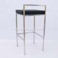 Jednostavna kožna barska stolica komercijalnog dizajna